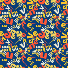 Vienna creative pattern. Digital design for print, fabric, fashion or presentation.