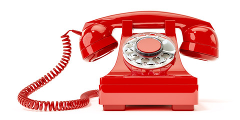old red phone