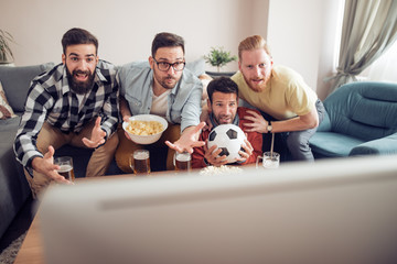 Watching the big game © ivanko80