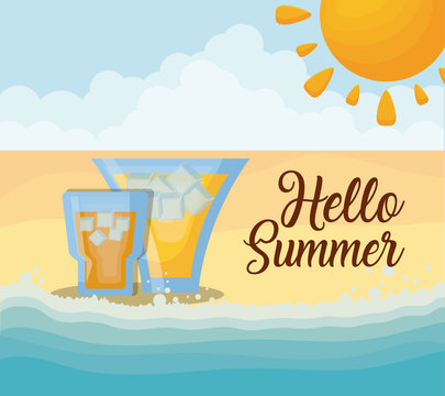 Hello summer design 