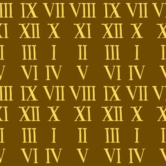 Vector roman number alphabet symbol sign illustration design numeral numbers symbols