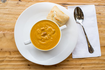 Moroccan Spiced Chickpea Soup