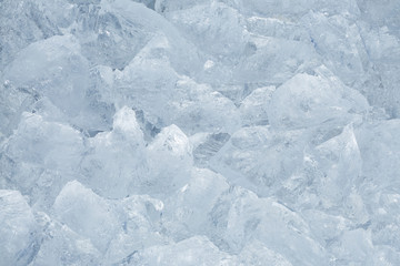 Fototapeta na wymiar たくさんの砕いた氷