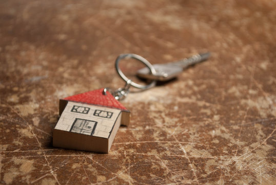 The long-awaited delivery of house keys