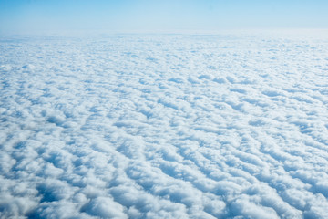 Fototapeta na wymiar Blue sky and clouds. Cloudscape