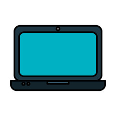 computer laptop isolated icon vector illustration design