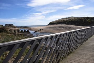 Fototapeta na wymiar Cruden Bay beach, Scotland, United Kingdom. May 2017