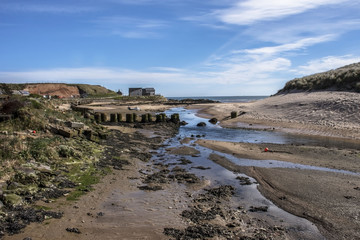 Cruden Bay beach, Scotland, United Kingdom. May 2017