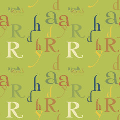 Riyadh seamless pattern. Autentic artistic design for background.