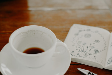 coffee in the morning