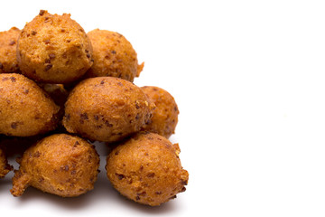 Hushpuppies, an Classic Souther Side of Fried Cornbread Balls