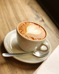 Stress healing with a cup of coffee