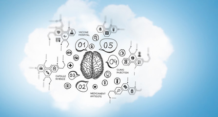 Fototapeta premium Ideas for success achieving