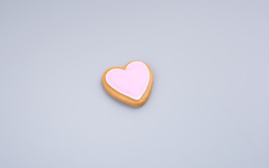 cake decoration or heart shape cake decoration on a background.