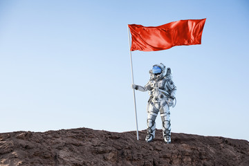 Pioneer of space. Mixed media © Sergey Nivens