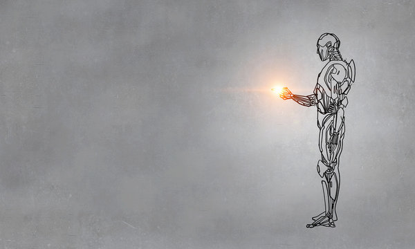 Hand dran robot