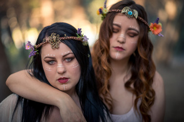 Obraz premium The Forest Nymphs