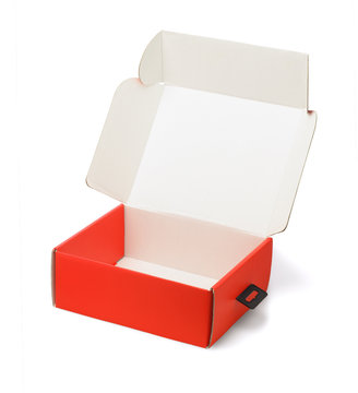Red Product Packaging Box