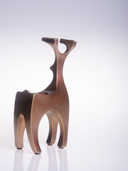 Deer Decoration or Reindeer Decoration on a background.