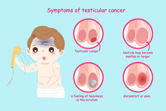 man with testicular cancer