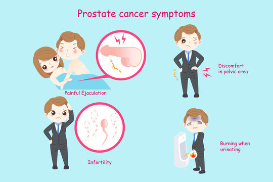 man with prostate cancer symptoms