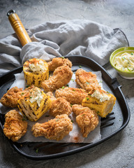 crispy kentucky fried chicken wings