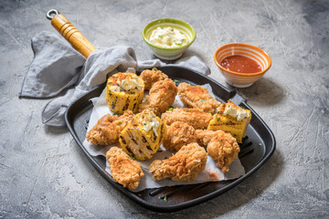crispy kentucky fried chicken wings
