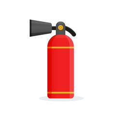 Obraz premium fire extinguisher on white background