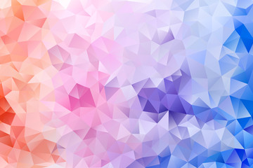 vector multicolored abstract background of effect geometric triangles