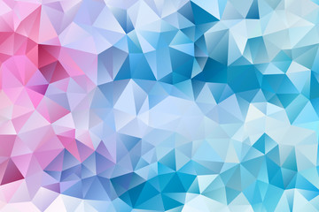 Fototapeta premium vector multicolored abstract background of effect geometric triangles