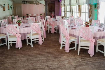 wedding table for guests