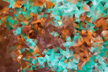 vector multicolored abstract background of effect geometric triangles