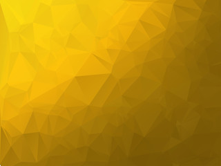 Gold Polygonal Background
