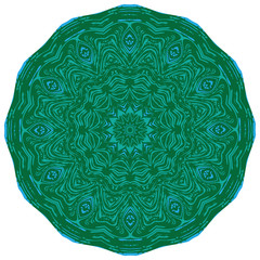 Grunge Decorative Mandala
