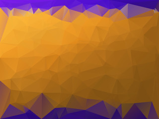 Purple and Gold Geometric