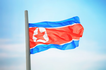 North Korean flag