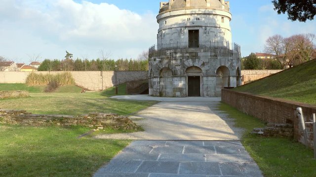 The Mausoleum of Theoderic in Ravenna, Italy