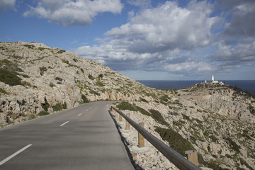 Lighthouse and Open Road; Formentor; Majorca