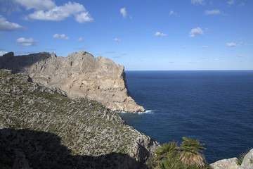 Cliff on Formentor; Majorca