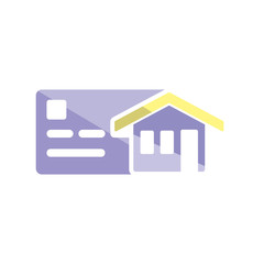 House Card Logo Icon Design