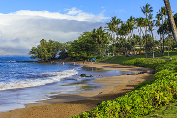 Wailea Beach near Kihei, Maui, Hawaii