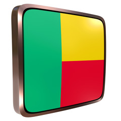 Benin flag icon