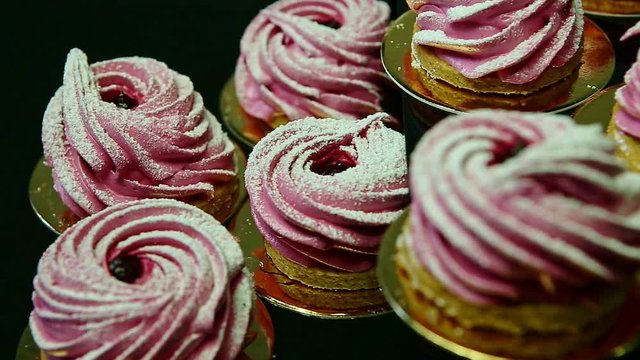 abundance of delicious handmade pink zephyr