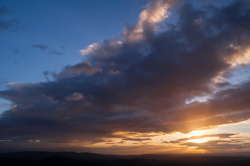Fototapeta premium zachód słońca