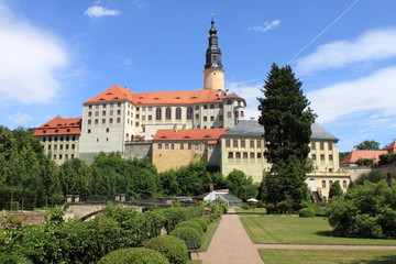 Obraz premium Weesenstein Castle in Saxony, Germany