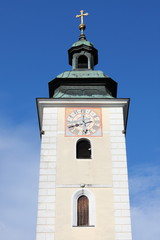 Bell tower of Grein cathedral, Austria