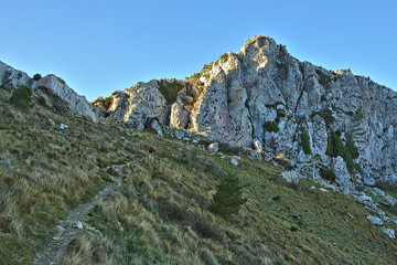 Bernia Mountains in Alicante. Spain