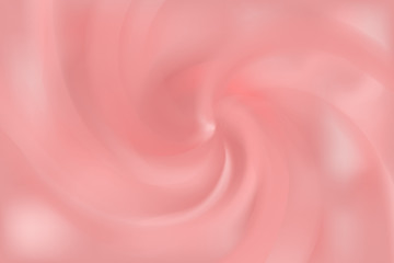 soft and smooth pink swirl background for cosmetic or skin care ad, illustration vector.