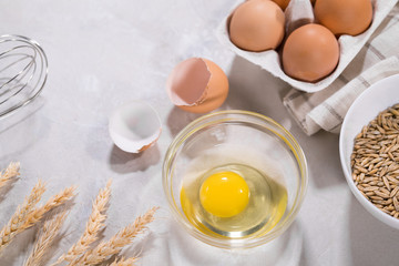 Natural ingredients for baking