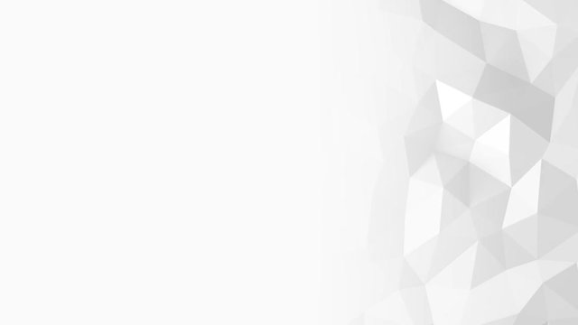 abstract triangular crystalline background animation. 4K